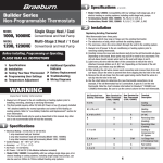 Braeburn 530 Specifications