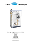 Atmos HE22 Operating instructions