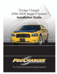 Dodge 2006 LX Charger Installation guide