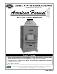 United States Stove 6300C Owner`s manual