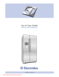 AEG Automatic Refrigerator Use & care guide