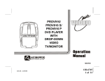 Audiovox PROV916 Installation manual