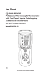 Digi-Sense Type K User manual