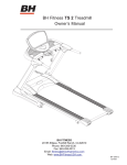 BH FITNESS T11 DIAGRAM Owner`s manual
