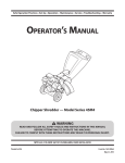 MTD 45M4 Series Operator`s manual