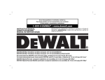 DeWalt RBRC DC9280 Instruction manual