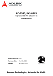 ADLINK Technology PXI-8565 User`s manual