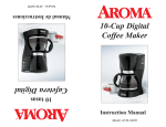 Aroma ACM-640D Instruction manual