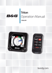 B&G Triton Display Specifications