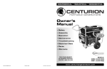Centurion 04987 Owner`s manual