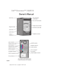 Dell DIMENSION Dimension B 110 Owner`s manual