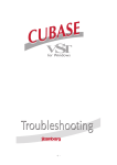 Cubase VST – Troubleshooting