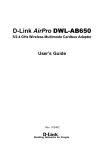 D-Link DWL-5000AP User`s guide