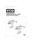 Ryobi CDI-1801M Specifications