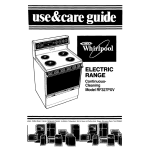 Whirlpool RF327PXV Specifications