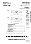 Marantz PS9200 Service manual
