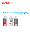 ELPRO Libero Cx Operating instructions