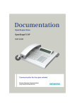 Siemens OpenStage 15 User guide