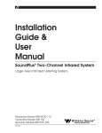 Williams Sound MOD 112 Installation guide