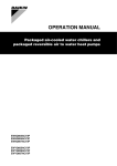 Daikin EWYQ007ACV3P Installation manual