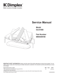 Dimplex DLG1058 Service manual