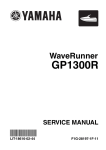 Yamaha WaveRunner GP1300R Service manual