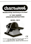 Charnwood W413 Operating instructions