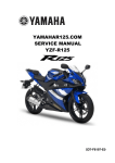 Yamaha YZF-R15A Service manual