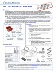 Extron electronics TLP 710MV Setup guide