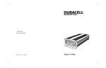Duracell inverter 1000 Operating instructions