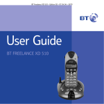 BT Freelance XD 500 User guide