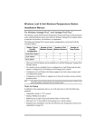 DAVIS Temperature Station Installation manual