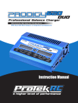 ProtekRC Prodigy 620 DUO Specifications