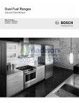 Bosch HDI8054C Specifications