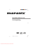 Marantz ER2500 User guide