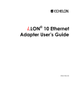 Echelon i.LON 10 User`s guide