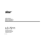 Epson LC-7211 User`s manual