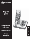 Amplicomms BigTel 280 User manual