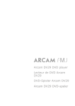 Arcam DV29 Operating instructions
