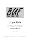 BUF SuperSlide Instruction manual