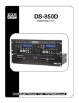 DAPAudio DS-850D Product guide