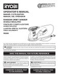 Ryobi RS290 Operator`s manual