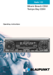 Blaupunkt Miami Beach CD51 Operating instructions