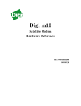 Digi M10 Technical overview and Specifications