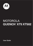 Motorola Quench User guide