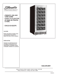 Silhouette Professional DWC031D1BSSPR Operating instructions