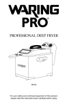 DF175 Waring Pro® Professional Deep Fryer