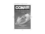 Conair DPP4000 Series User guide