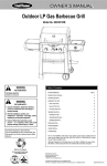 Uniflame GBC831WB Owner`s manual