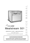 Merrychef 501 Service manual